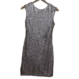 Gold Sequin Dress